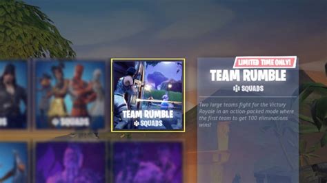 Fortnite Team Rumble Tweaks All The Changes You Need To Know Slashgear