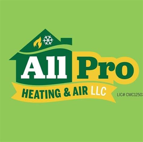 All Pro Heating And Air Llc Orange Park Fl