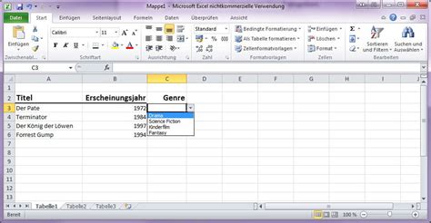 Eine Dropdown Liste In Excel Erstellen Excel Tipps Excel Tipps Hot