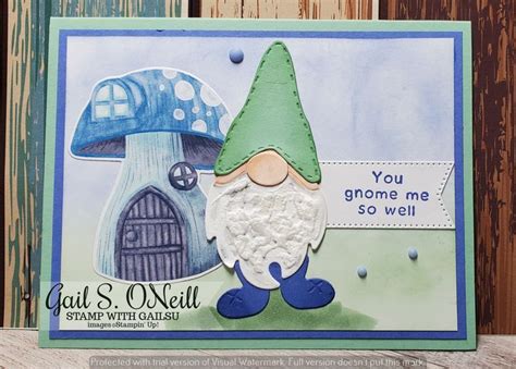 Kindest Gnomes Stampin Up In 2022 Nature Christmas Cards Card