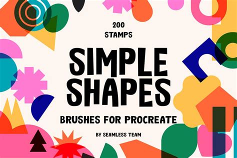 20 Best Shape Brushes For Procreate