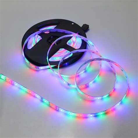 Dc 12v 5m Ip65 Waterpoof Led Strip Light 2835 Smd 60ledsm Rgb Brighter