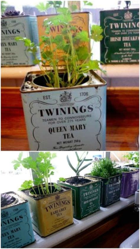 18 Creative Diy Herb Gardens For Indoors And Outdoors 16 Windowsill