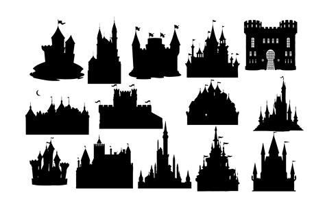 Castle Silhouette Graphic By Retrowalldecor · Creative Fabrica