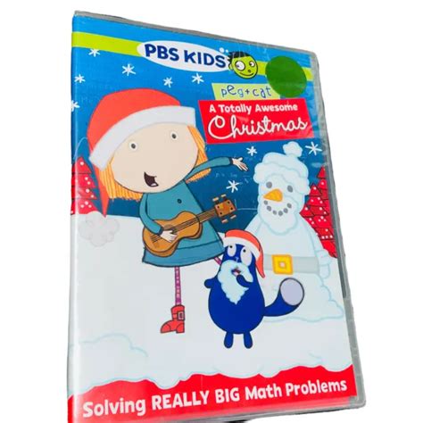 Peg And Cat A Totally Awesome Christmas Dvd Pbs Kids Solving Really Big