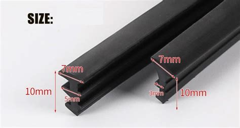 Aluminum Alloy Glass Window Rubber Seal Strip With High Quality