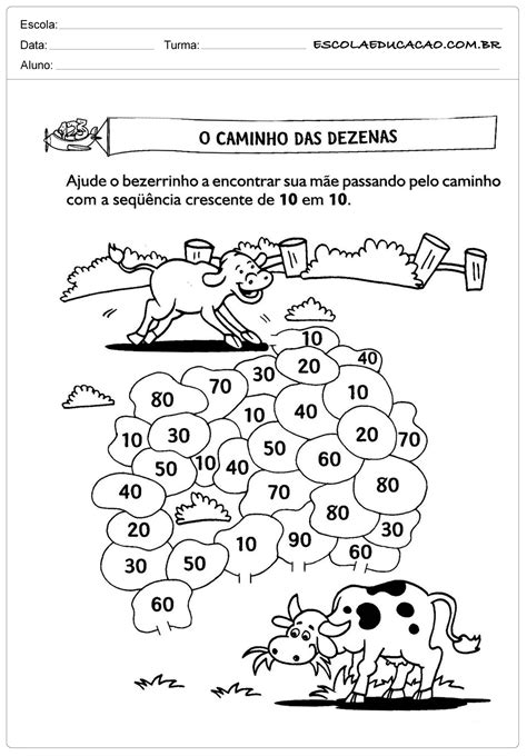Atividades De Matematica Dezena