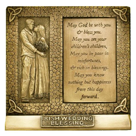Maybe you would like to learn more about one of these? Bronzed Irish Wedding Blessing ☘ Totally Irish Gifts made ...
