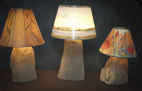 Stone Lamps Made by Vermont Stone Design | Stone lamp, Stone design, Lamp