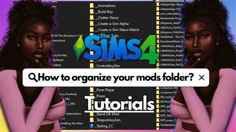 The Sims 4 How To Organize Your Mods Folder In 2023 Tips Youtube