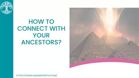 Ppt How To Connect With Your Ancestors Powerpoint Presentation Free