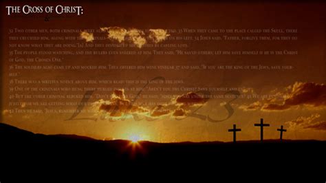 Church Powerpoint Template The Cross Of Christ