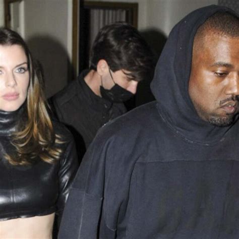 Kanye West Rompe Con Su Novia Julia Fox Para Luchar Por Kim Kardashian