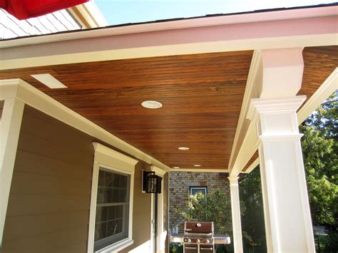 Tongue and groove planks have the groove running through the center of. The pillars are 100% Versatex PVC trim and will never rot ...