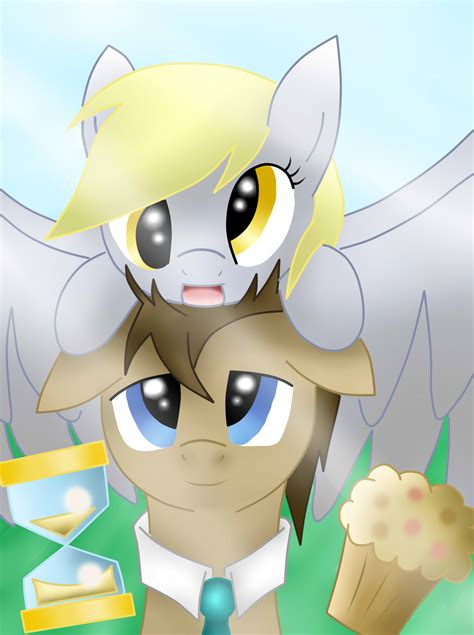Doctor And Derpy By Pikashoe90 On Deviantart