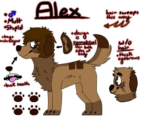 Fursona Reference Sheet New And Improved By Terrortusk On