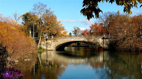Autumn Bridge Photograph By Michael Rucker Fine Art America