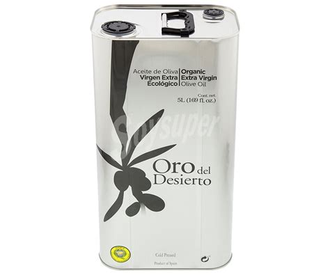 oro del desierto aceite de oliva virgen extra ecológico 5 l