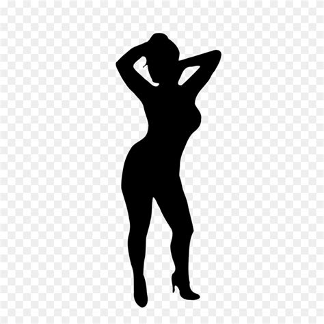 Woman Silhouette Free Stock Photo Illustrated Silhouette Model