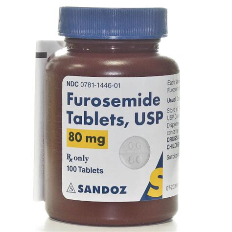 Furosemide 80mg 100 Tablets