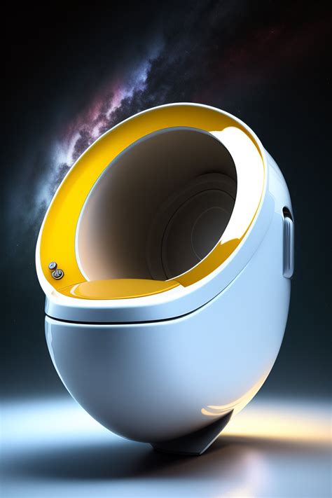 Lexica Futuristic Star Trek Toilet