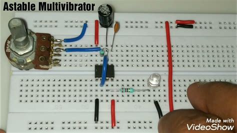 Astable Multivibrator Circuit Monostable Multivibrator Circuit On