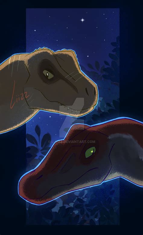 Rexy And Spino By L Ii Zz On Deviantart