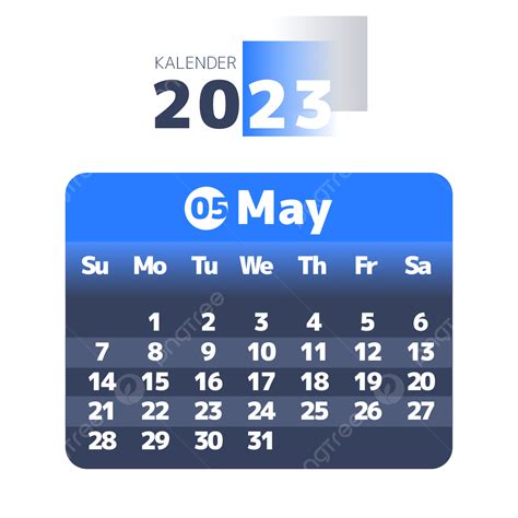 Gambar Kalender 2023 Kalender Bulanan Kalender Mei Kalender Bulanan