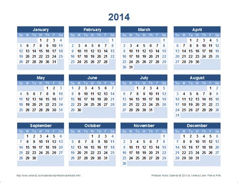 10 Year Calendar Printable Calendar Template 2021