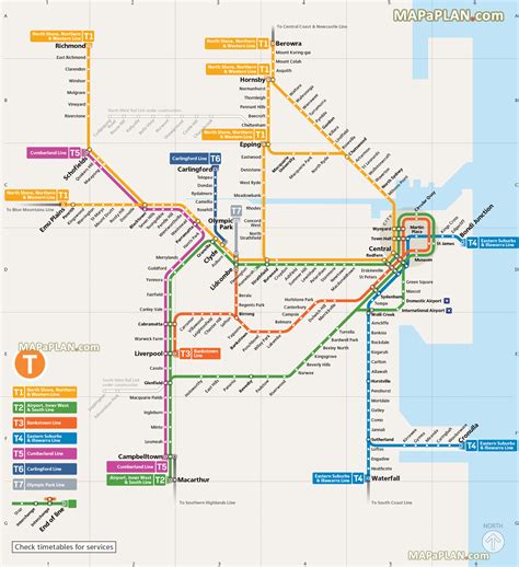 Sydney Maps Top Tourist Attractions Free Printable City Street Map