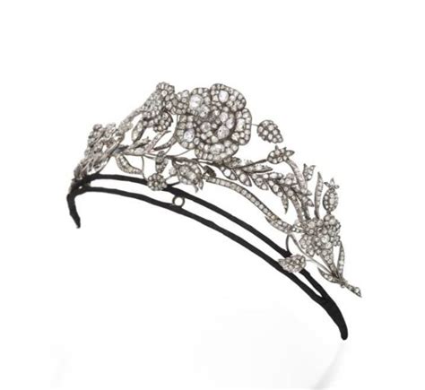 Victorian Rose Cut Diamond Crowns Tiaras 1211ct Natural Etsy