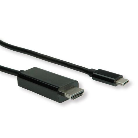 Roline Type C Hdmi Cable Mm 3 M Secomp International Ag