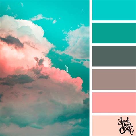 Pastel Sky The Sky Is Such An Amazing Canvas Enjoy These Color Combinations Inspired By