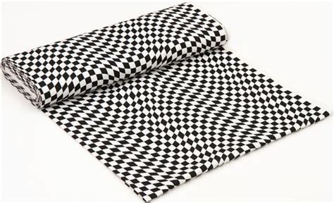 Black And White Checkered Cosmo Oxford Fabric Modes4u