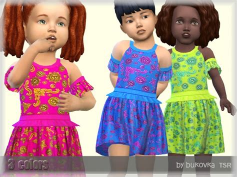 Dress Baby By Bukovka At Tsr Sims 4 Updates
