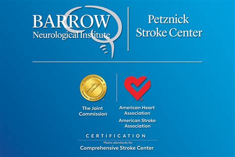 Barrow Awarded Comprehensive Stroke Center Certification