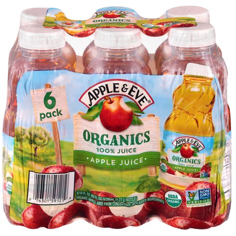 Organic Apple Juice 100 Juice Apple And Eve