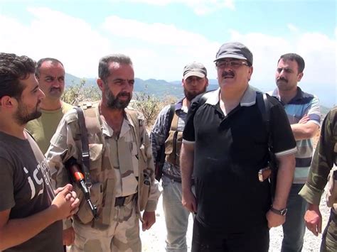 Syrian Rebel Leader Makes Defiant Visit To His Troops In Assad Heartland The Independent The