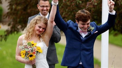 Teen Given Months To Live Marries High School Sweetheart Youtube