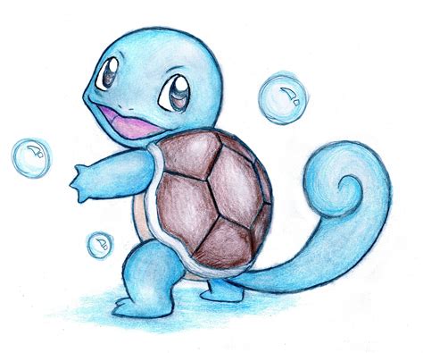 How To Draw Pokemon Squirtle Beclila