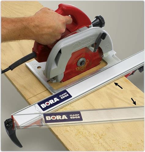 The bora wtx clamp edge saw guide is the perfect addition to your circular saw, router or jigsaw allowing you to make straight cuts with ease. Bora 540950 Clamp Edge Tool Guide, 50-Inch - - Amazon.com