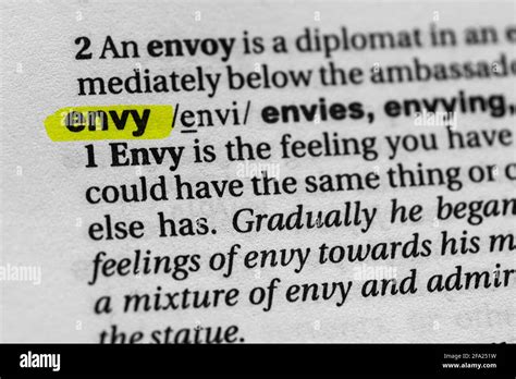 Concept Of Envy Hi Res Stock Photography And Images Alamy