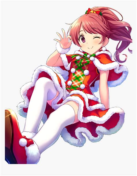 Idol Christmas Anime Animegirl Girl Schoolidol