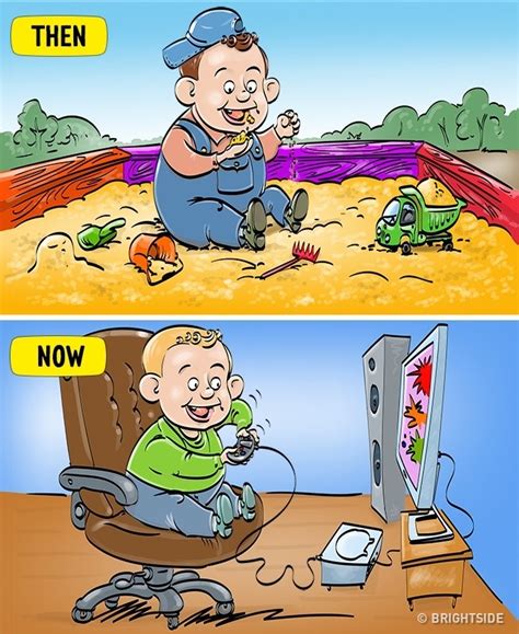 Schon im alter von 7 jahren etablierte sich bei anders seine leidenschaft für die musik. 14 Comics on How Much Today's Childhood Differs From Ours
