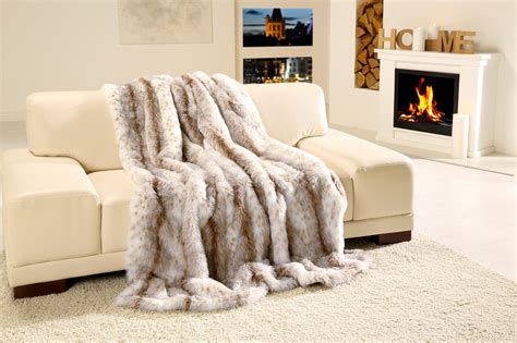Gözze kuscheldecke wohndecke premium cashmere feeling neu sofort lieferbar. Luchs, Felloptik Wohndecke, 150 x 200 cm