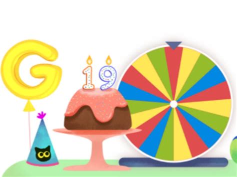 The company is now 19 years old (or is it?) and so it has a huge stock of entertaining little animations to. Google birthday surprise spinner: The best games and how ...