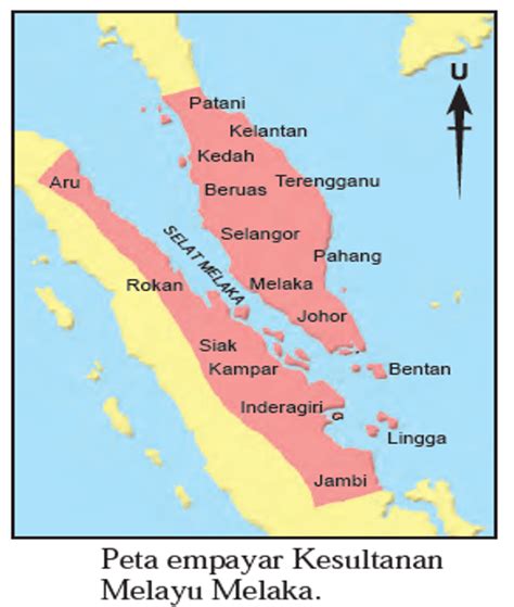 Peta Empayar Kesultanan Melayu Melaka