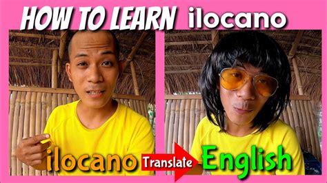 How To Learn Basic Ilocano Words Learning Ilocano Words Funny