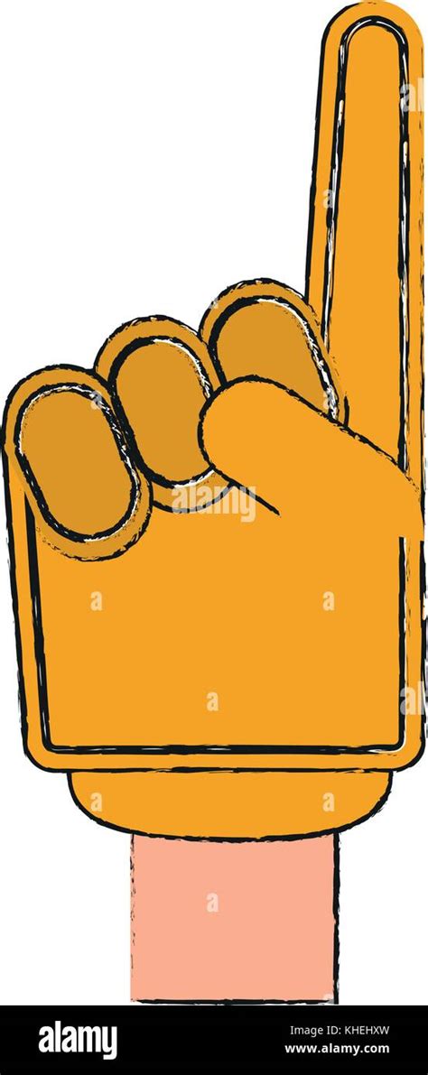 Number 1 Foam Hand Stock Photos And Number 1 Foam Hand Stock Images Alamy