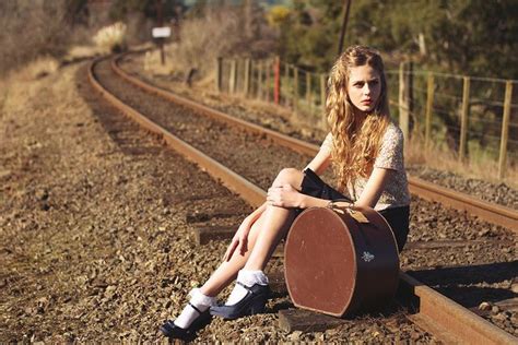 Untitled Railroad Photoshoot Portrait Photography Poses Photography Poses